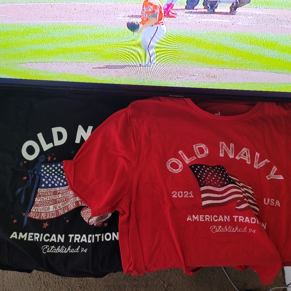 Old Navy American Flag T-Shirts
